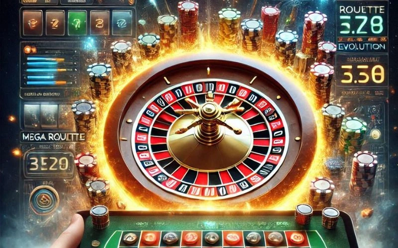 mega roulette live evolution